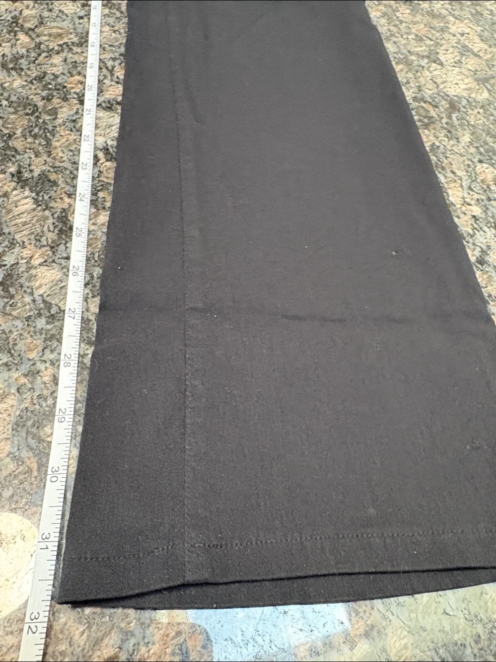 Stretch Black Woman’s Dress Pants Sz 3/4 Long